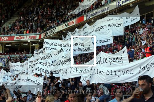 Eindhoven, 6 Mei 2018 Laatste kompetitiewedstrijd PSV-FC Groningen, eindstand 0-0.