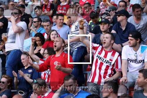 Eindhoven, 6 Mei 2018 Laatste kompetitiewedstrijd PSV-FC Groningen, eindstand 0-0.