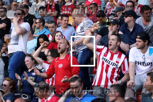 Eindhoven, 6 Mei 2018 Laatste kompetitiewedstrijd PSV-FC Groningen, eindstand 0-0.