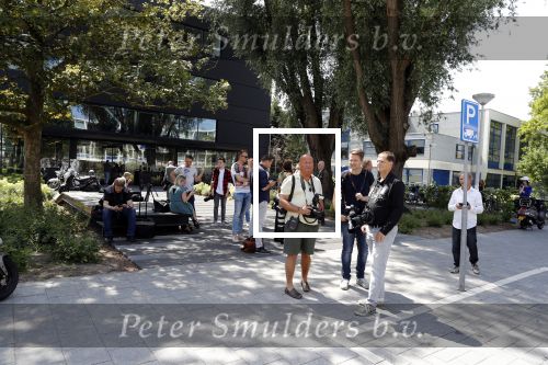 Amsterdam 28 mei 2018
Rechtszaak Patricia Paay tegen Eendevanger en Geen Stijl.nl in rechtbank van Amsterdam. Patricia kwam met haar man Robbert Hinfelaar.