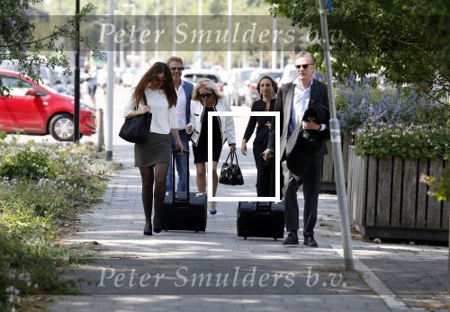 Amsterdam 28 mei 2018
Rechtszaak Patricia Paay tegen Geen Stijl en Eendevanger. Patricia kwam met haar man Robbert Hinfelaar naar de rechtbank in Amsterdam. Johan Vlemmix was ook aanwezig.