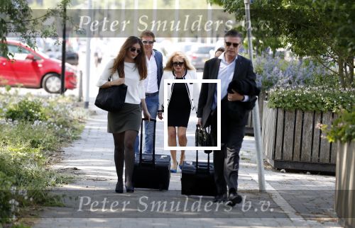 Amsterdam 28 mei 2018
Rechtszaak Patricia Paay tegen Geen Stijl en Eendevanger. Patricia kwam met haar man Robbert Hinfelaar naar de rechtbank in Amsterdam. Johan Vlemmix was ook aanwezig.