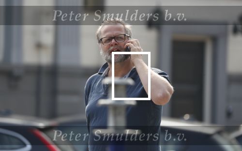 Amsterdam 25 mei 2018
Patrick Stoof bellend op straat.