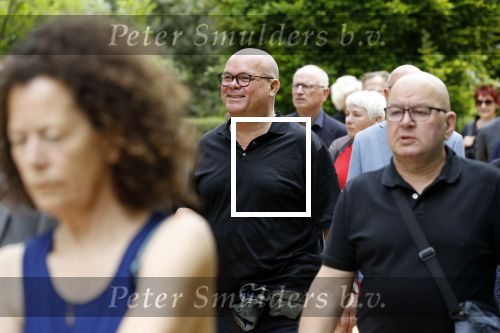 Amsterdam 24 mei 2018
Begrafenis Natascha Emanuels op begraafplaats zorgvlied. Paul de Leeuw