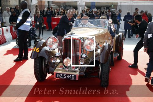 Brescia 15 mei 2018
Prins Pieter Christiaan doe mee met de Mille Miglia. Hij rijdt samen met de hr Hulsbergen