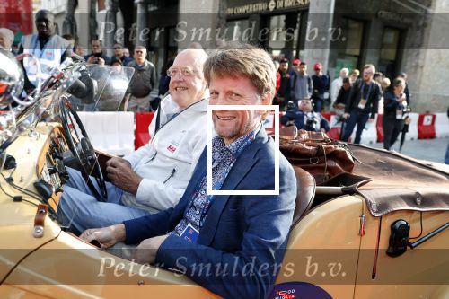 Brescia 15 mei 2018
Prins Pieter Christiaan doe mee met de Mille Miglia. Hij rijdt samen met de hr Hulsbergen