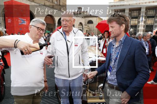 Brescia 15 mei 2018
Prins Pieter Christiaan doe mee met de Mille Miglia. Hij rijdt samen met de hr Hulsbergen
