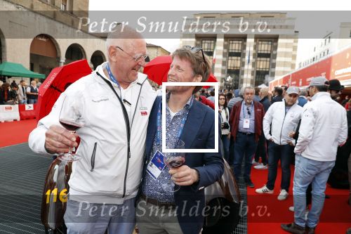 Brescia 15 mei 2018
Prins Pieter Christiaan doe mee met de Mille Miglia. Hij rijdt samen met de hr Hulsbergen