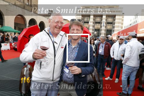 Brescia 15 mei 2018
Prins Pieter Christiaan doe mee met de Mille Miglia. Hij rijdt samen met de hr Hulsbergen