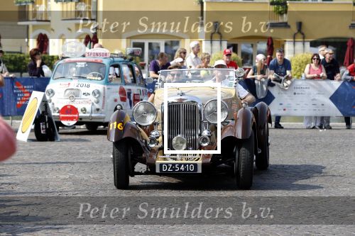 Brescia 16 mei 2018
De mille Miglia. Prins Pieter Christiaan