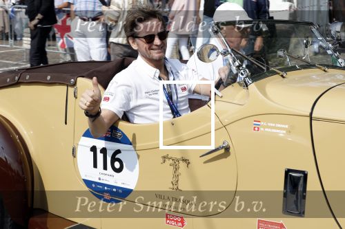 Brescia 16 mei 2018
De mille Miglia. Prins Pieter Christiaan