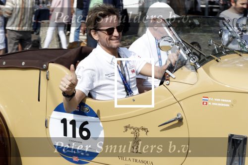 Brescia 16 mei 2018
De mille Miglia. Prins Pieter Christiaan