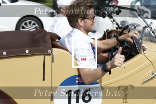Brescia 16 mei 2018
De mille Miglia. Prins Pieter Christiaan