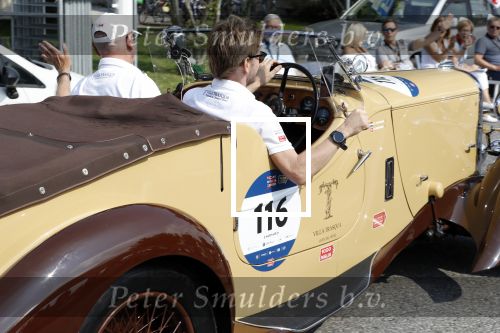Brescia 16 mei 2018
De mille Miglia. Prins Pieter Christiaan