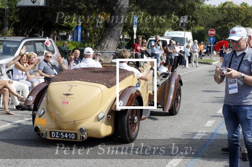 Brescia 16 mei 2018
De mille Miglia. Prins Pieter Christiaan