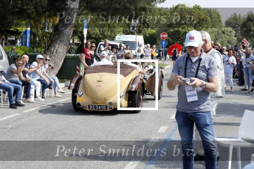 Brescia 16 mei 2018
De mille Miglia. Prins Pieter Christiaan