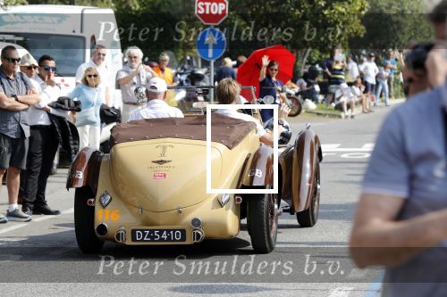 Brescia 16 mei 2018
De mille Miglia. Prins Pieter Christiaan