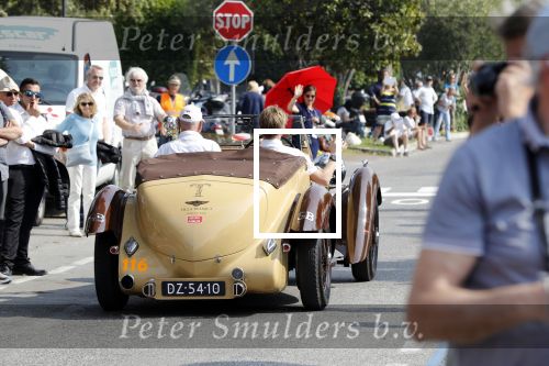 Brescia 16 mei 2018
De mille Miglia. Prins Pieter Christiaan