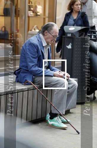 Amsterdam 5 juni 2018
Remco Campert op de pc hooftstraat.