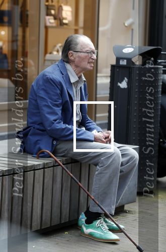 Amsterdam 5 juni 2018
Remco Campert op de pc hooftstraat.