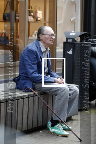 Amsterdam 5 juni 2018
Remco Campert op de pc hooftstraat.