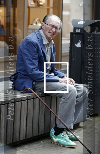 Amsterdam 5 juni 2018
Remco Campert op de pc hooftstraat.