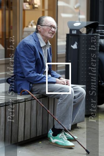 Amsterdam 5 juni 2018
Remco Campert op de pc hooftstraat.