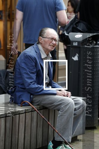 Amsterdam 5 juni 2018
Remco Campert op de pc hooftstraat.
