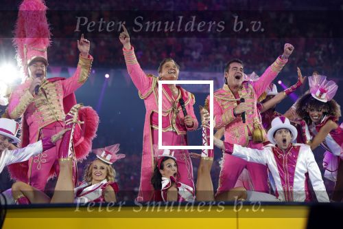 Amsterdam 26 mei 2018
Toppers in de Johan Cruijff arena met Jan Smit Gerard Joling Jeroen v d Boom en Rene Froger.