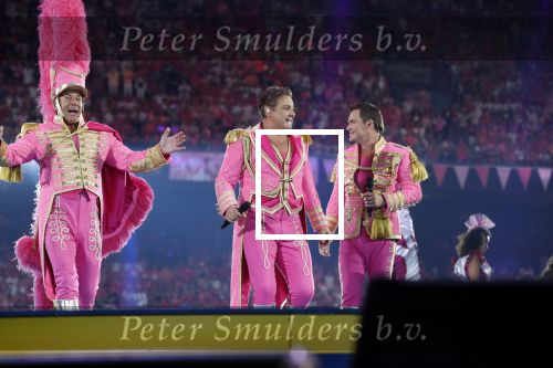Amsterdam 26 mei 2018
Toppers in de Johan Cruijff arena met Jan Smit Gerard Joling Jeroen v d Boom en Rene Froger.