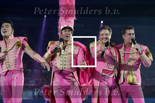 Amsterdam 26 mei 2018
Toppers in de Johan Cruijff arena met Jan Smit Gerard Joling Jeroen v d Boom en Rene Froger.