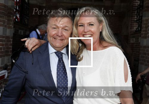 Haarzuilens 6 juni 2018
Opening expositie in kasteel de haar met oa Rene Mioch Annewil Blankers Renee Soutendijk en Willeke v Ammelrooij. Rene met Monique Collignon