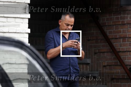 Amsterdam 22 mei 2018
Robert halewijn met mobiel en biro karretje
