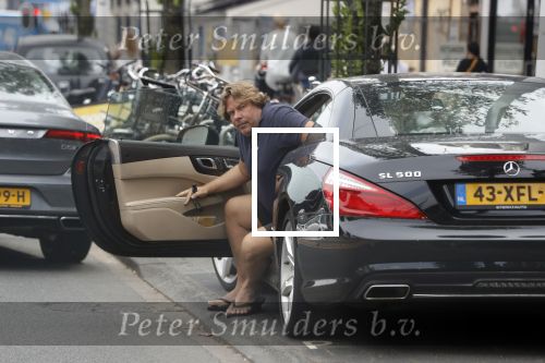 Amsterdam 25 mei 2018
Robert Jensen stapt uit zijn Mercedes 500 SL