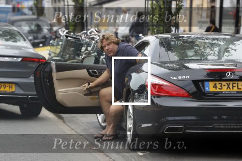 Amsterdam 25 mei 2018
Robert Jensen stapt uit zijn Mercedes 500 SL
