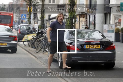 Amsterdam 25 mei 2018
Robert Jensen stapt uit zijn Mercedes 500 SL