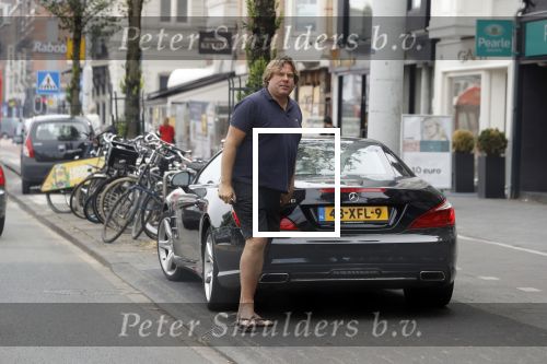 Amsterdam 25 mei 2018
Robert Jensen stapt uit zijn Mercedes 500 SL