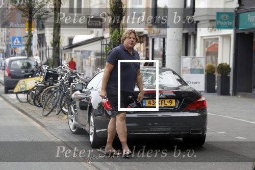 Amsterdam 25 mei 2018
Robert Jensen stapt uit zijn Mercedes 500 SL