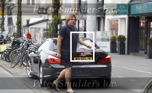 Amsterdam 25 mei 2018
Robert Jensen stapt uit zijn Mercedes 500 SL