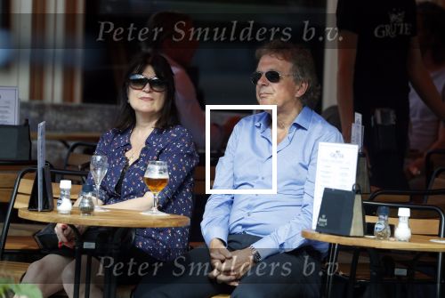 Amsterdam 23 mei 2018
Robert en Roos ten Brink op terras in Amsterdam zuid