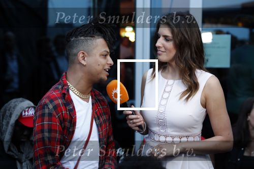 Amsterdam 24 mei 2018
FHM 500 uitreiking in de Adam Toren. Ronnie Flex en Marieke Elsinga