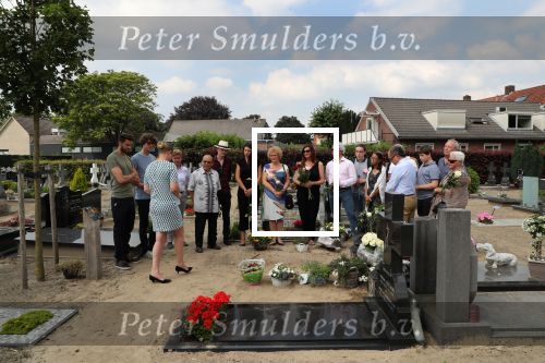 Sint Michielsgestel, 9 Juni 2018
Begraafplaats waar Sandra Reemer een jaar geleden werd begraven.
Herdenkingsdienst