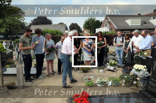 Sint Michielsgestel, 9 Juni 2018
Begraafplaats waar Sandra Reemer een jaar geleden werd begraven.
Herdenkingsdienst