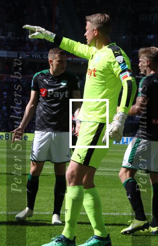 Eindhoven, 6 Mei 2018 
Laatste kompetitiewedstrijd PSV-FC Groningen, eindstand 0-0