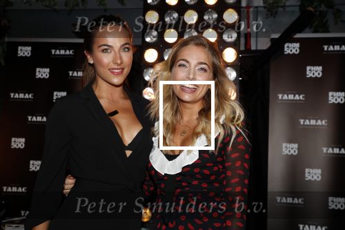 Amsterdam 24 mei 2018
FHM 500 uitreiking in de Adam Toren. Nochtli Paralta Alvares winnares 2017 (links) en Shelly Sterk winnares 2018