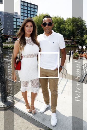Amsterdam 7 juni 2018
Talkies terras award bij sushisamba in Amsterdam. Stephanie Tency met compagnon