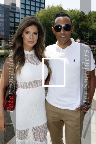 Amsterdam 7 juni 2018
Talkies terras award bij sushisamba in Amsterdam. Stephanie Tency met compagnon