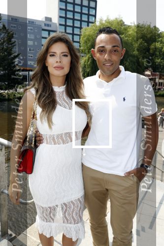 Amsterdam 7 juni 2018
Talkies terras award bij sushisamba in Amsterdam. Stephanie Tency met compagnon