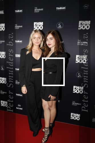 Amsterdam 24 mei 2018
FHM 500 uitreiking in de Adam Toren.
Sterre v Steen Links en Nour Mens