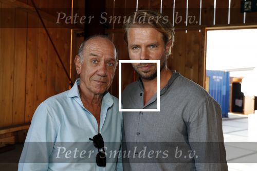 Amsterdam 31 mei 2018
Boekpresentatie Katja Schuurman â€œKatja was Hierâ€ Thijs Romer met vader Peter Romer